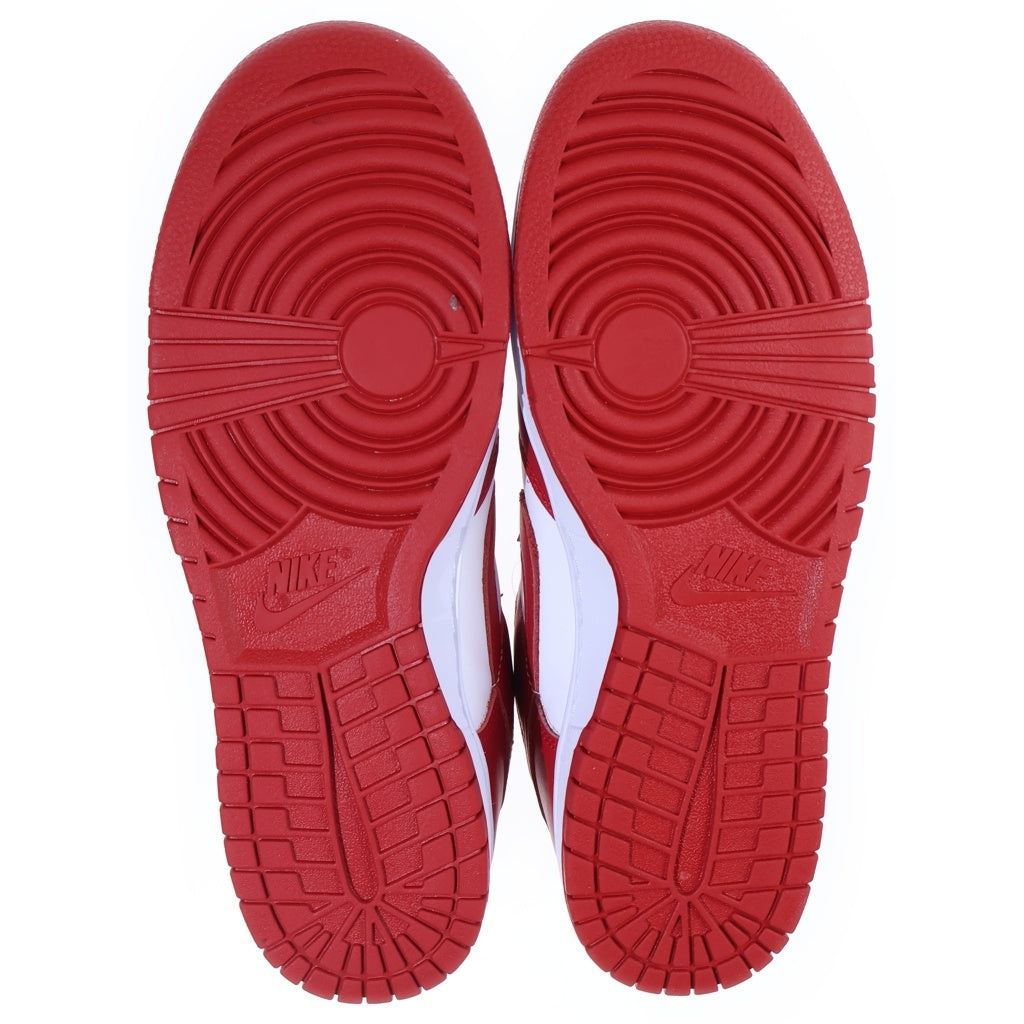 NIKE(ナイキ) DUNK LOW GYM RED ダンク ジムレッド ローカットスニーカー ホワイト/レッド US10.5/28.5cm DD1391-602