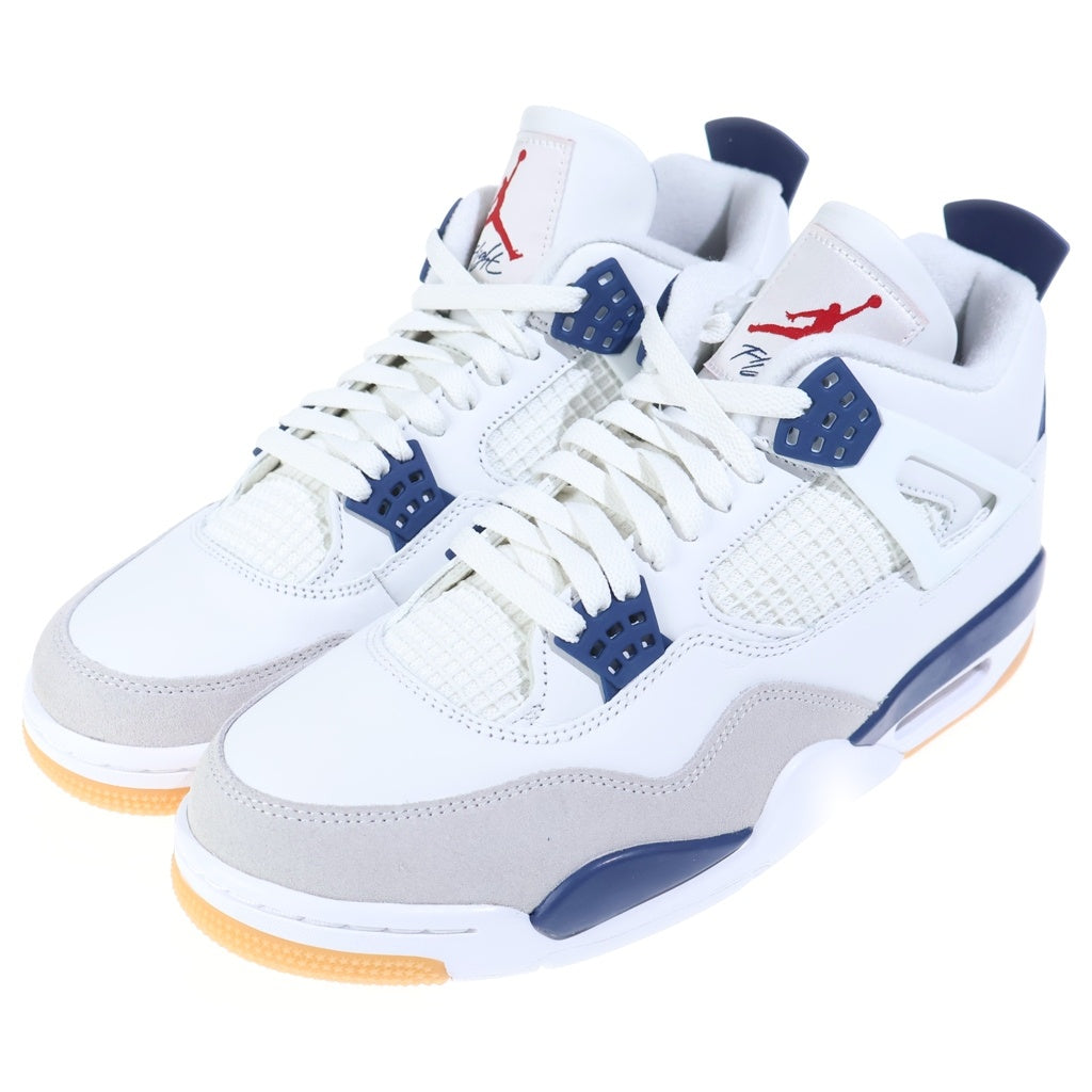 NIKE(ナイキ) AIR JORDAN 4 RETRO SP SUMMIT WHITE エアジョーダン4 レトロ サミットホワイト ミッドカットスニーカー ホワイト/ブルー US10.5/28.5cm DR5415-100
