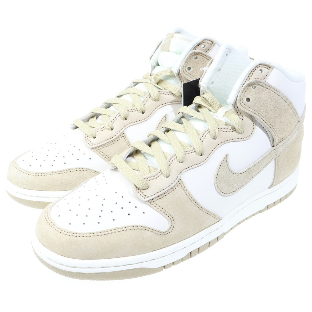 NIKE(ナイキ) DUNK HIGH LIMESTON ダンクハイ ライムストン ハイカットスニーカー ベージュ/ホワイト US11/29cm DQ7679-001