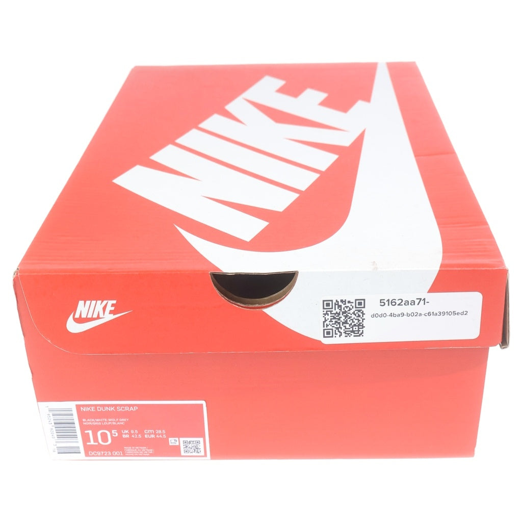 NIKE(ナイキ) DUNK LOW SCRAP ダンク スクラップ ローカットスニーカー グレー US10.5/28.5cm DC9723-001