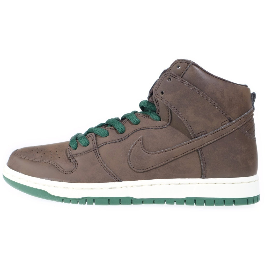 NIKE SB(ナイキエスビー) DUNK HIGH PRO BAROQUE BROWN ダンク ハイ プロ バロックブラウン ハイカット スニーカー ブラウン/グリーン US11/29cm CV1624-200