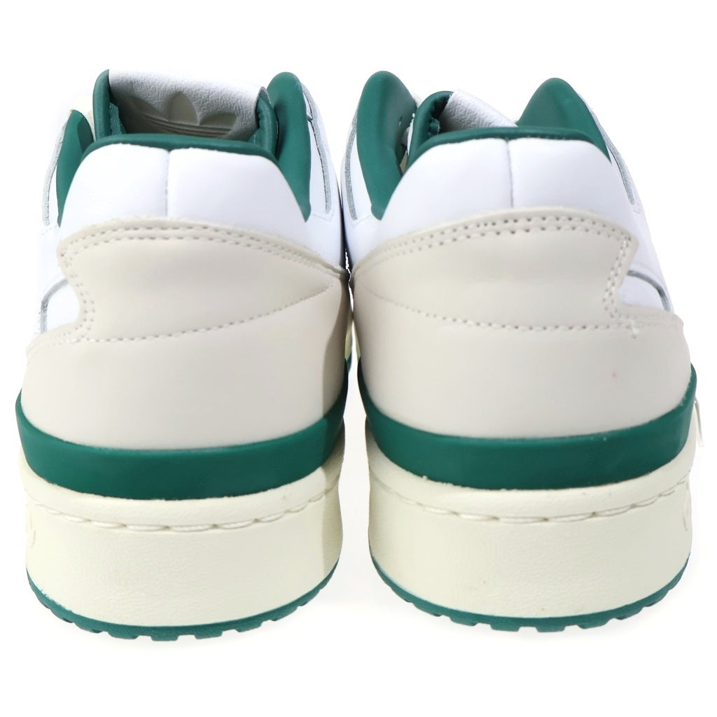 adidas(アディダス) ×END FORUM LOW フォーラムローエンド ローカットスニーカー シューズ ホワイト/グリーン US11.5/29.5cm HR1527