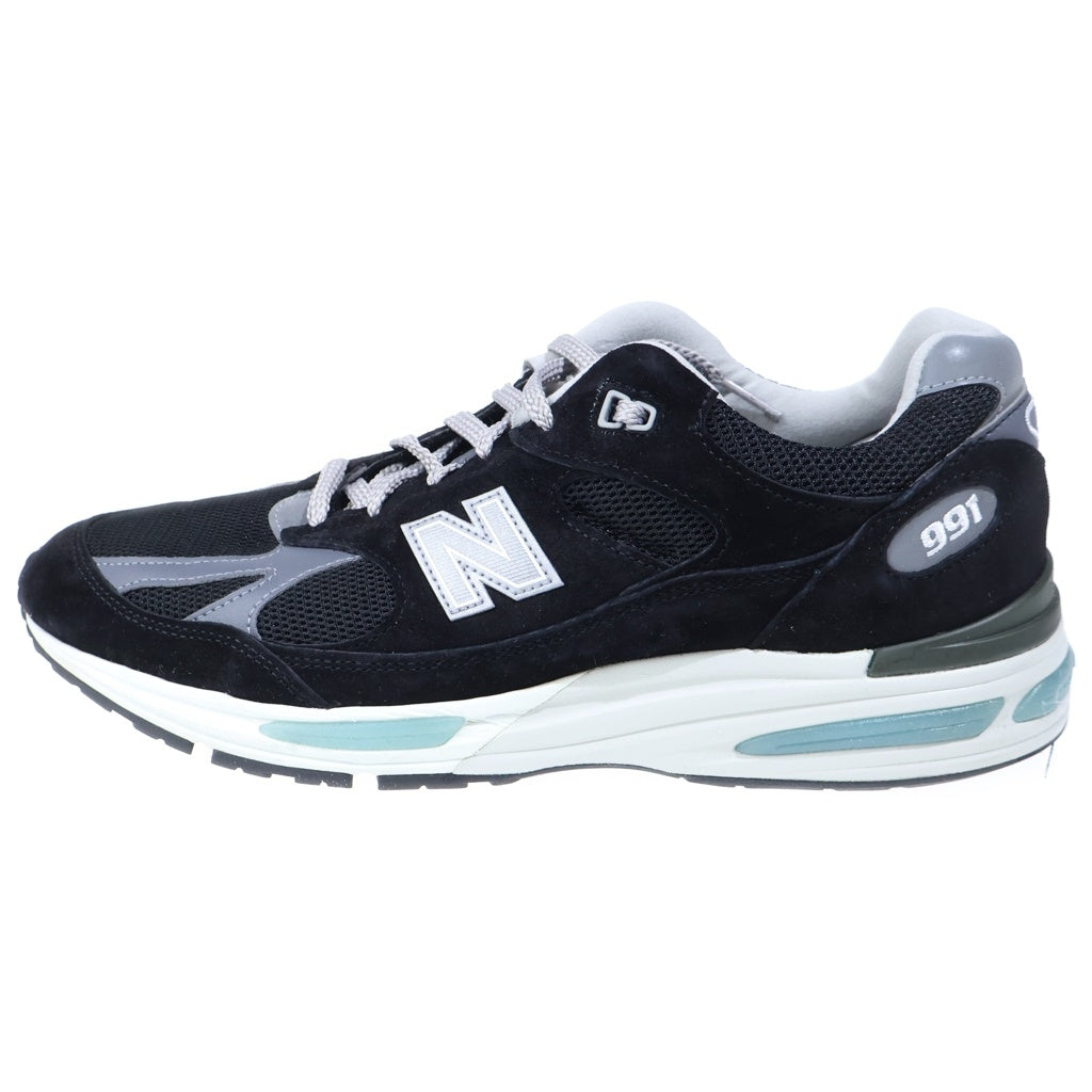 New Balance(ニューバランス) U991BK2 スウェード ローカットスニーカー ブラック US11/29cm