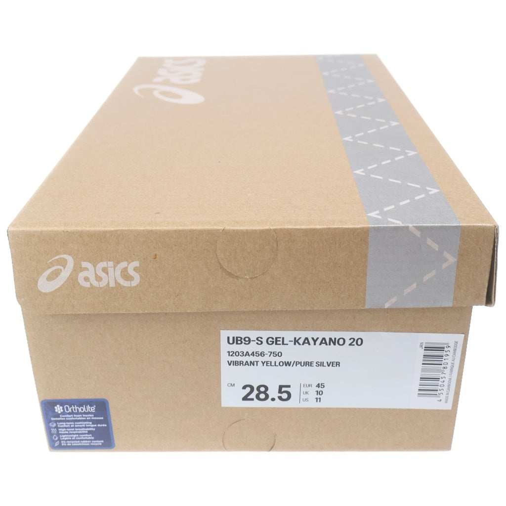 ASICS(アシックス) GEL-KAYANO 20 VIBRANT YELLOW ゲルカヤノ20 バイブランドイエロー ローカットスニーカー イエロー US11/28.5cm 1203A456-750