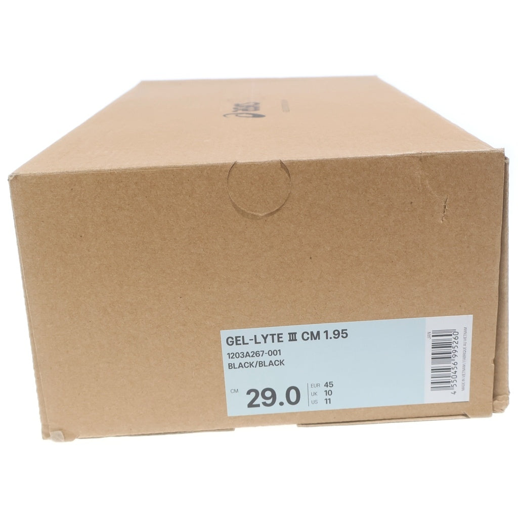 ASICS(アシックス) ×CFCL Gel-Lyte 3 CM 1.95 ×シーエフシーエル ゲルライト3 CM 1.95 ローカットスニーカー ブラック US11/29cm 1203A267-001