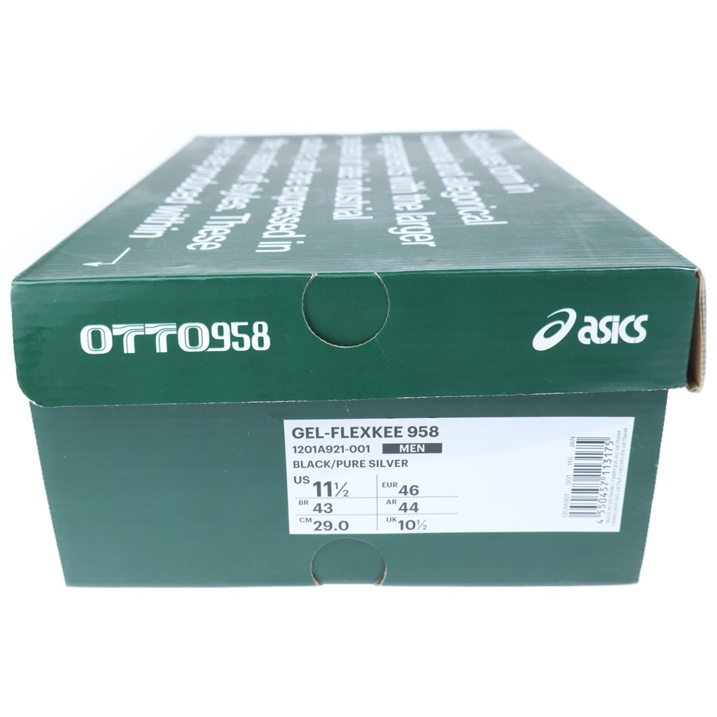 ASICS(アシックス) OTTO GEL-FLEXKEE 958 オット ゲルフレッキー ローカットスニーカー ブラック US11.5/29cm 1201A921-001