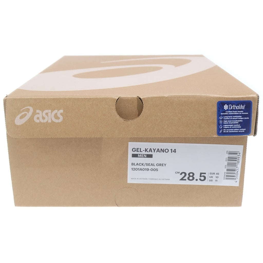 ASICS(アシックス) GEL-KAYANO 14 ゲルカヤノ14 メッシュ ローカットスニーカー ブラック US11/28.5cm 1201A019-005