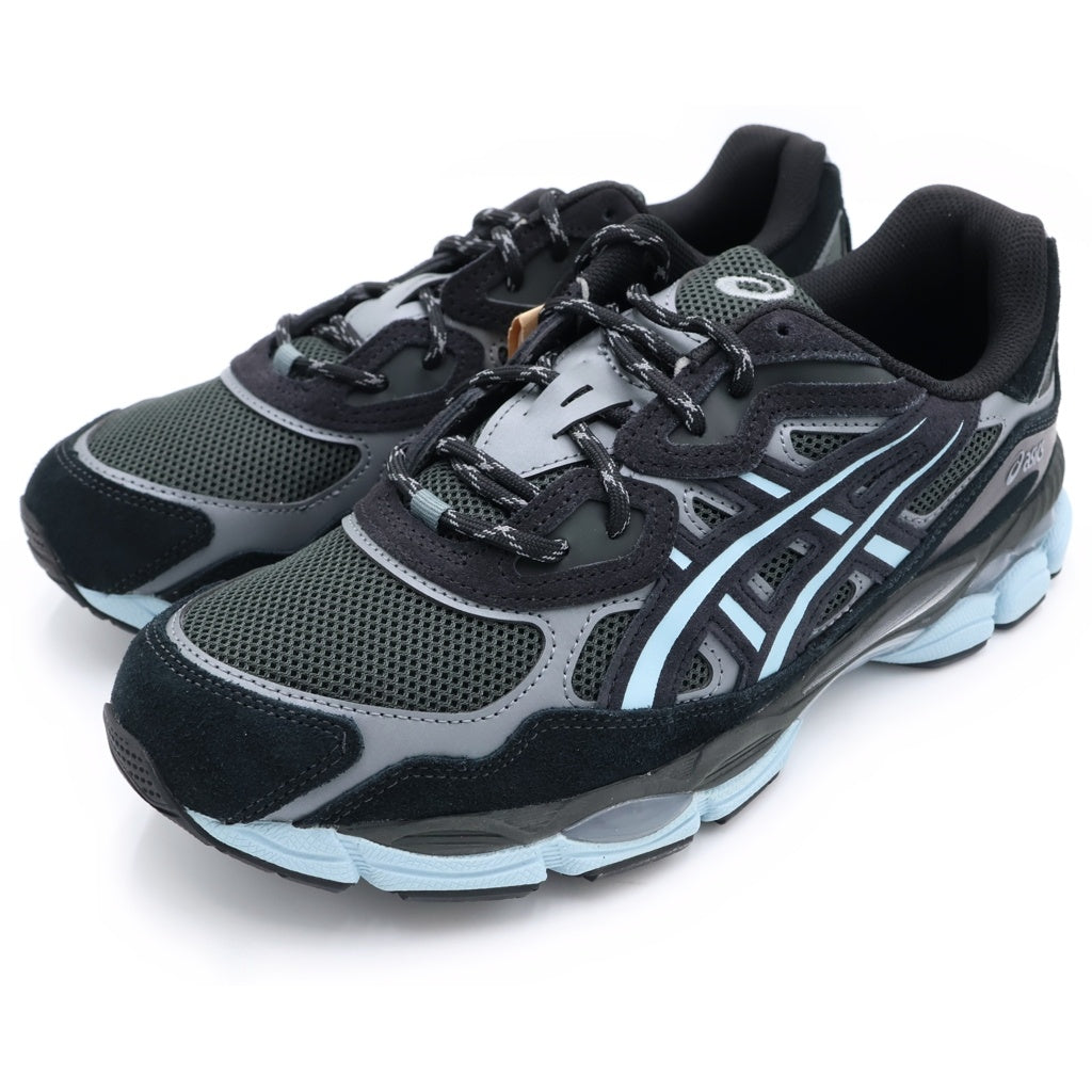 ASICS(アシックス) ×LAGUA GEM ×atmos GEL-NYC ×ラグア ジェム ×アトモス ゲル ニューヨークシティ ローカットスニーカー ブラック/ブルー US11/28.5cm 1203A577-001