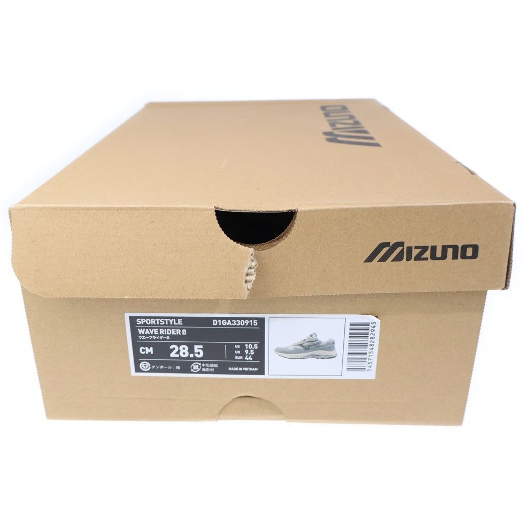 MIZUNO(ミズノ) WAVE RIDER β ウェーブ ライダー ベータ ローカットスニーカー グレー US10.5/28.5cm D1GA330915