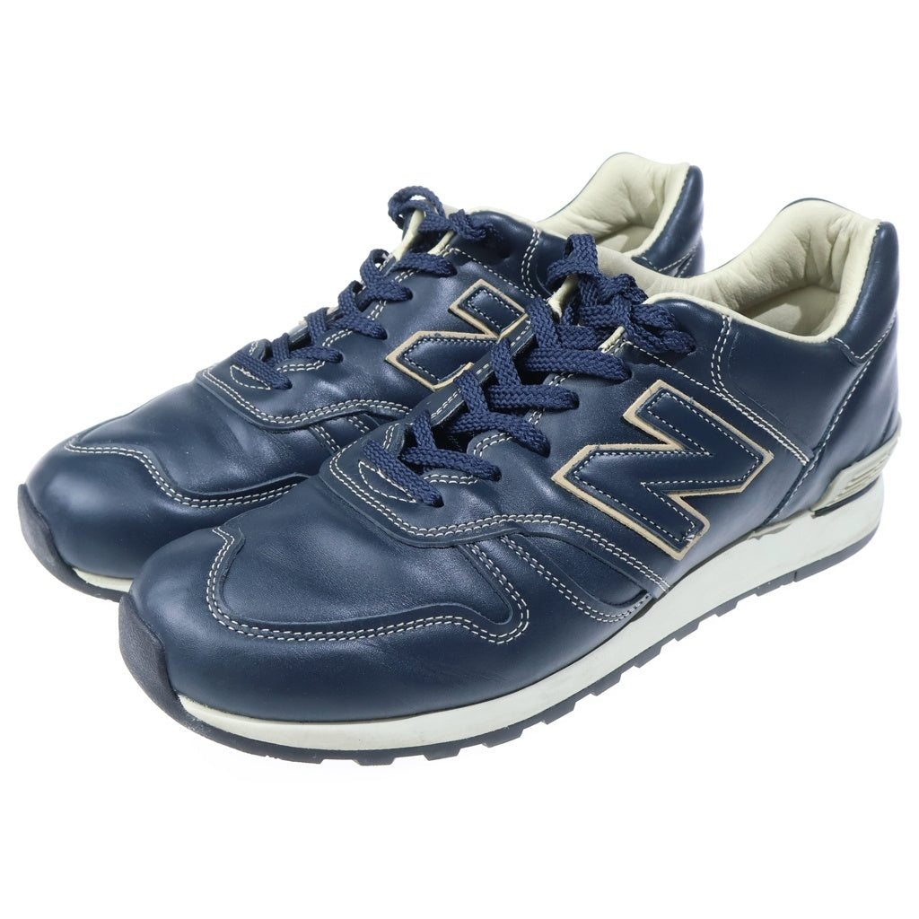 New Balance(ニューバランス) M670NVY レザーローカットスニーカー ネイビー US11/29cm