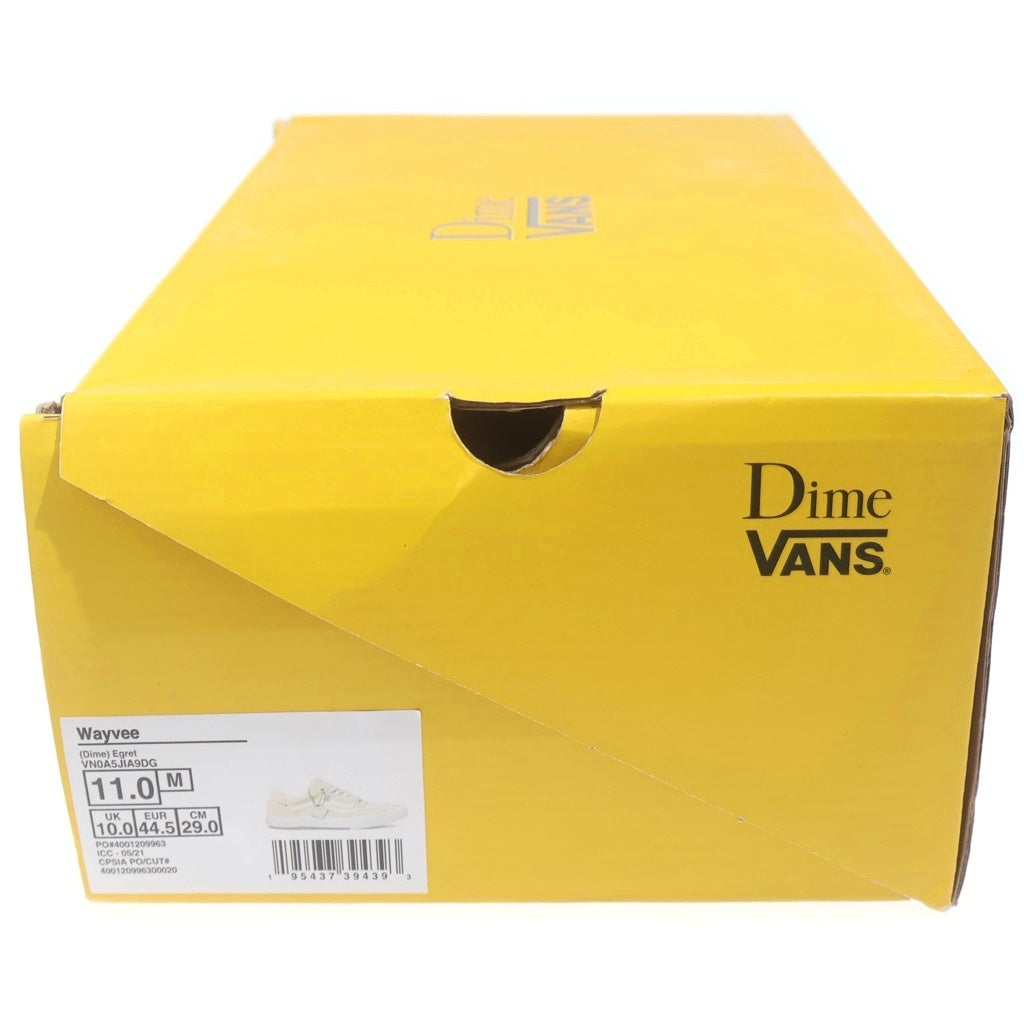 VANS(ヴァンズ) ×DIME WAYVEE ×ダイム ウェイビー ローカットスニーカー ホワイト US11/29cm VN0A5JIA9DG