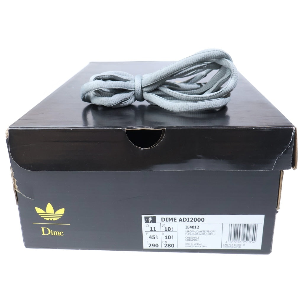 adidas(アディダス) ×Dime ADI2000 ×ダイム ローカットスニーカー ブラウン US11/29cm IE4012