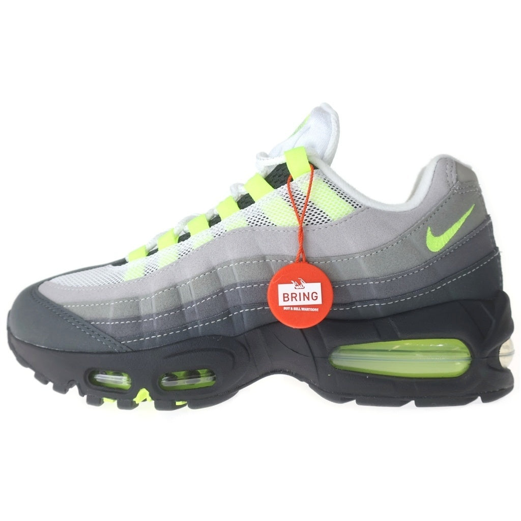 NIKE(ナイキ) Womens Air Max 95 Big Bubble Neon Yellow ウィメンズ エアマックス95 ビッグバブル ネオンイエロー ローカットスニーカー US7.5/24.5cm IO9926-001 レディース