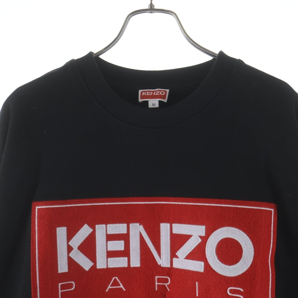 KENZO(ケンゾー) ボックスロゴ クルーネック スウェットトレーナー FC65SW4164ME