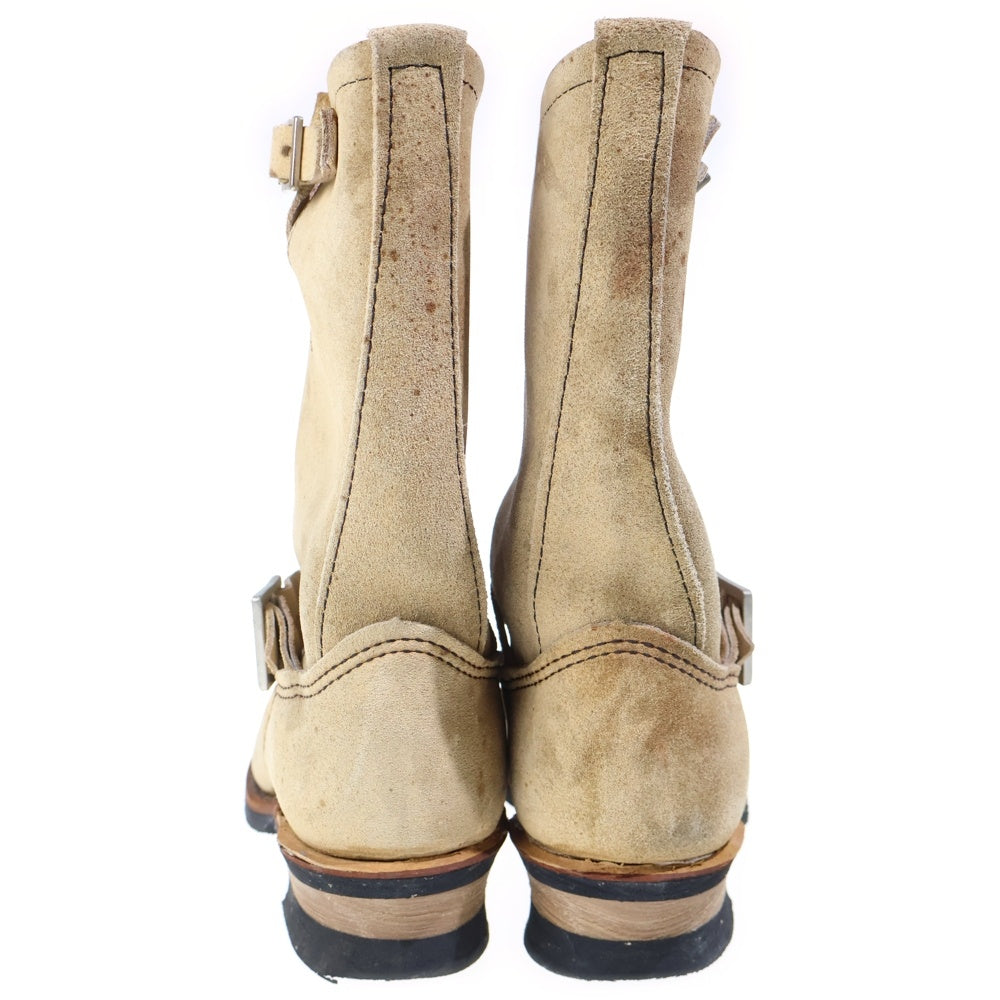 RED WING(レッド ウイング) 8268 ENGINEER BOOTS エンジニア ブーツ スウェードレザー ベージュ US8 1/2