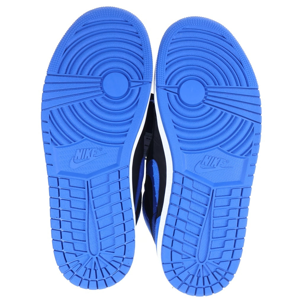NIKE(ナイキ) AIR JORDAN 1 RETRO HIGH OG ROYAL REIMAGINED DZ5485-042 エアジョーダン1スエードロイヤル ハイカットスニーカー ブルー/ブラック US9.5/27.5cm