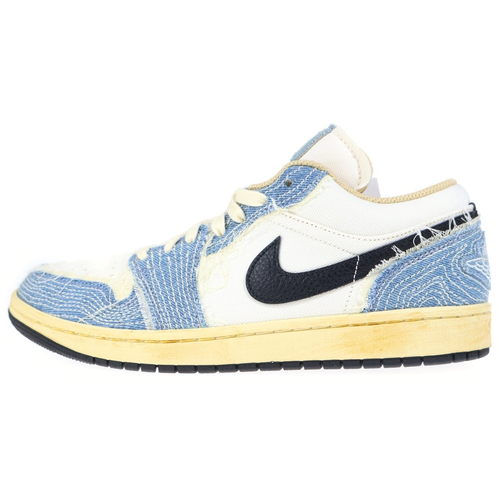 NIKE(ナイキ) AIR JORDAN 1 LOW SE WORLD MAKE JAPAN FN7670-493 エア ジョーダン1 ローカットスニーカー ホワイト/ブルー US9.5/27.5cm
