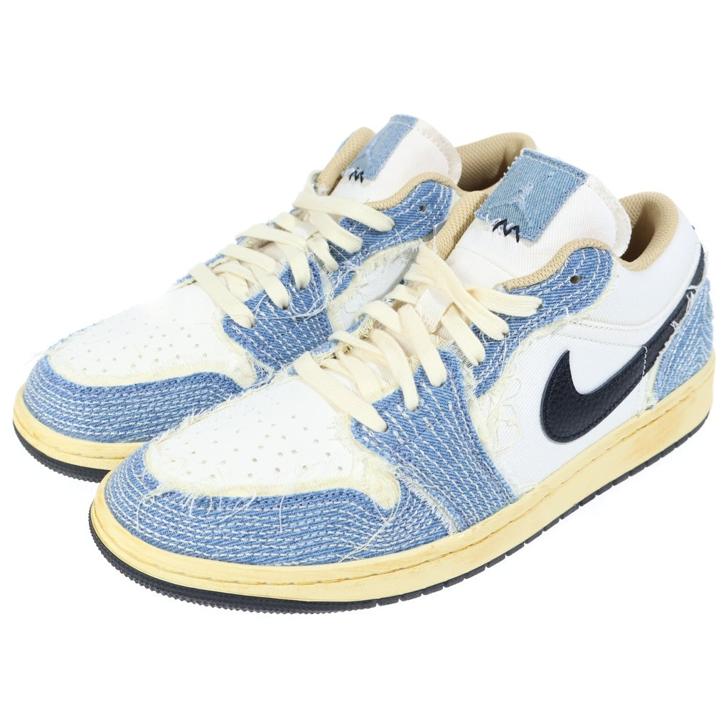NIKE(ナイキ) AIR JORDAN 1 LOW SE WORLD MAKE JAPAN FN7670-493 エア ジョーダン1 ローカットスニーカー ホワイト/ブルー US9.5/27.5cm