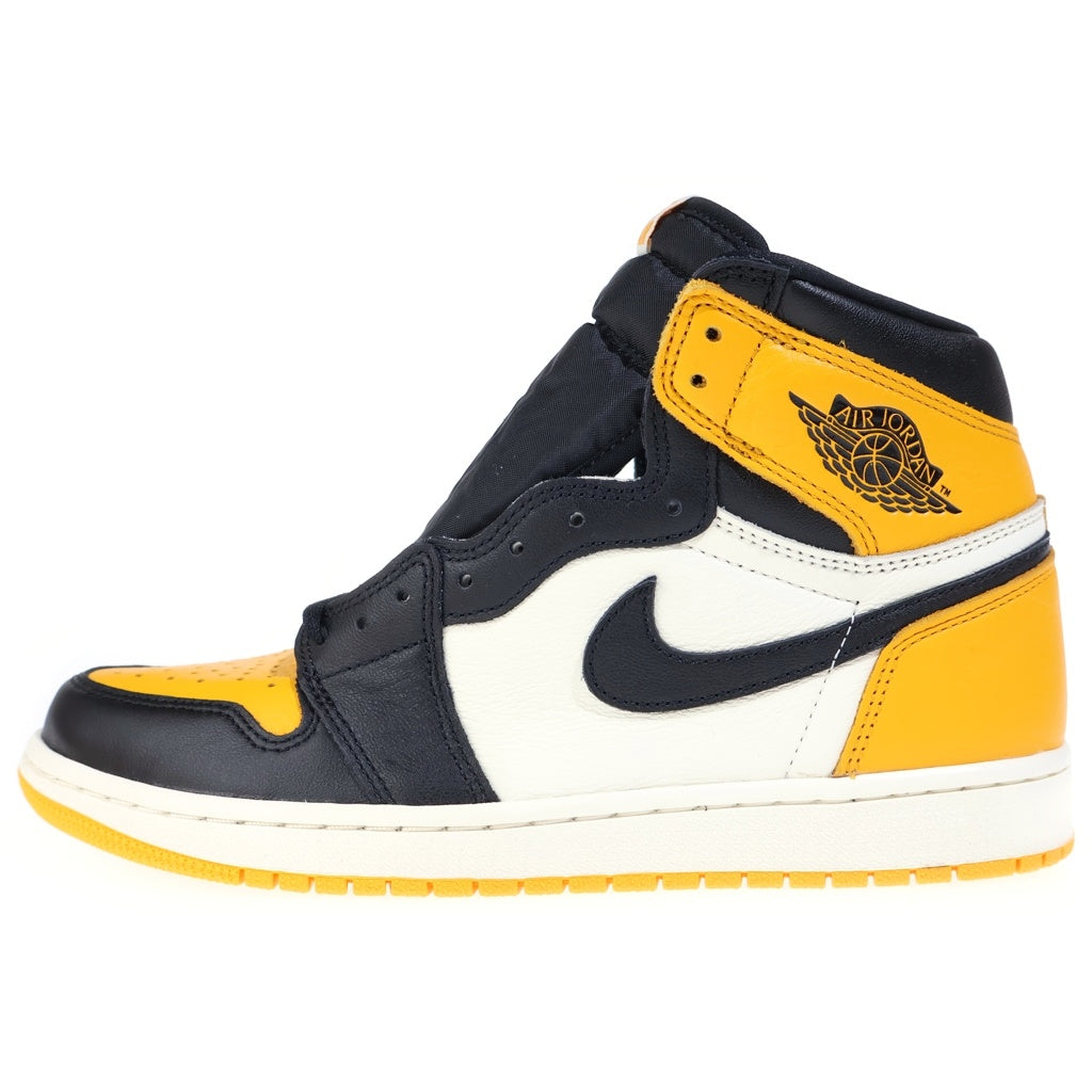 NIKE(ナイキ) AIR JORDAN1 RETRO HIGH OG TAX 555088-711 エアジョーダン1 タクシー ハイカットスニーカー イエロー/ホワイト/ブラック US9.5/27.5cm