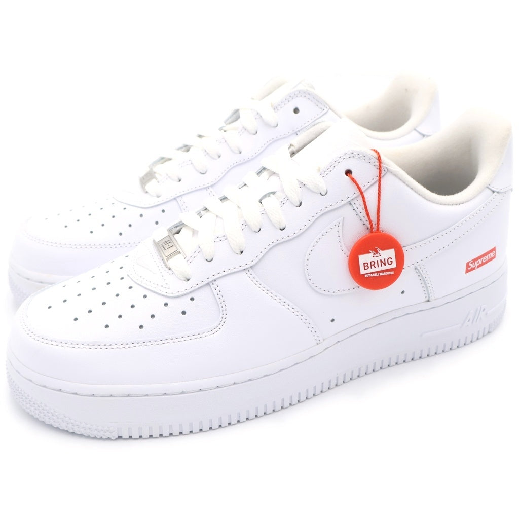 NIKE(ナイキ) ×SUPREME AIR FORCE 1 LOW CU9225-100 シュプリーム エアフォース 1 ローカットスニーカー ホワイト US9.5/27.5cm