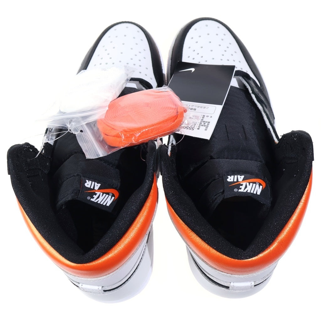 NIKE(ナイキ) AIR JORDAN 1 HIGH OG ELECTRO ORANGE 555088-180 エアジョーダン1 エレクトロオレンジ ハイカットスニーカー ホワイト/オレンジ US9.5/27.5cm