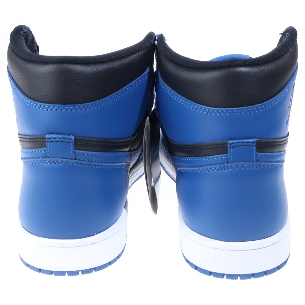NIKE(ナイキ) AIR JORDAN1 RETRO OG DARK MARINA BLUE 555088-404 エアジョーダン1 ダークマリーナブルー ハイカットスニーカー ブラック/ブルー US9.5/27.5cm