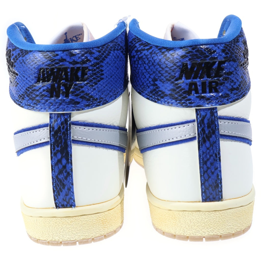 NIKE(ナイキ) ×AWAKE NY JORDAN AIR SHIP PE SP アウェイク ニューヨーク ジョーダン エアシップ ハイカットスニーカー ホワイト/ブルー US9/27cm FN8675-104