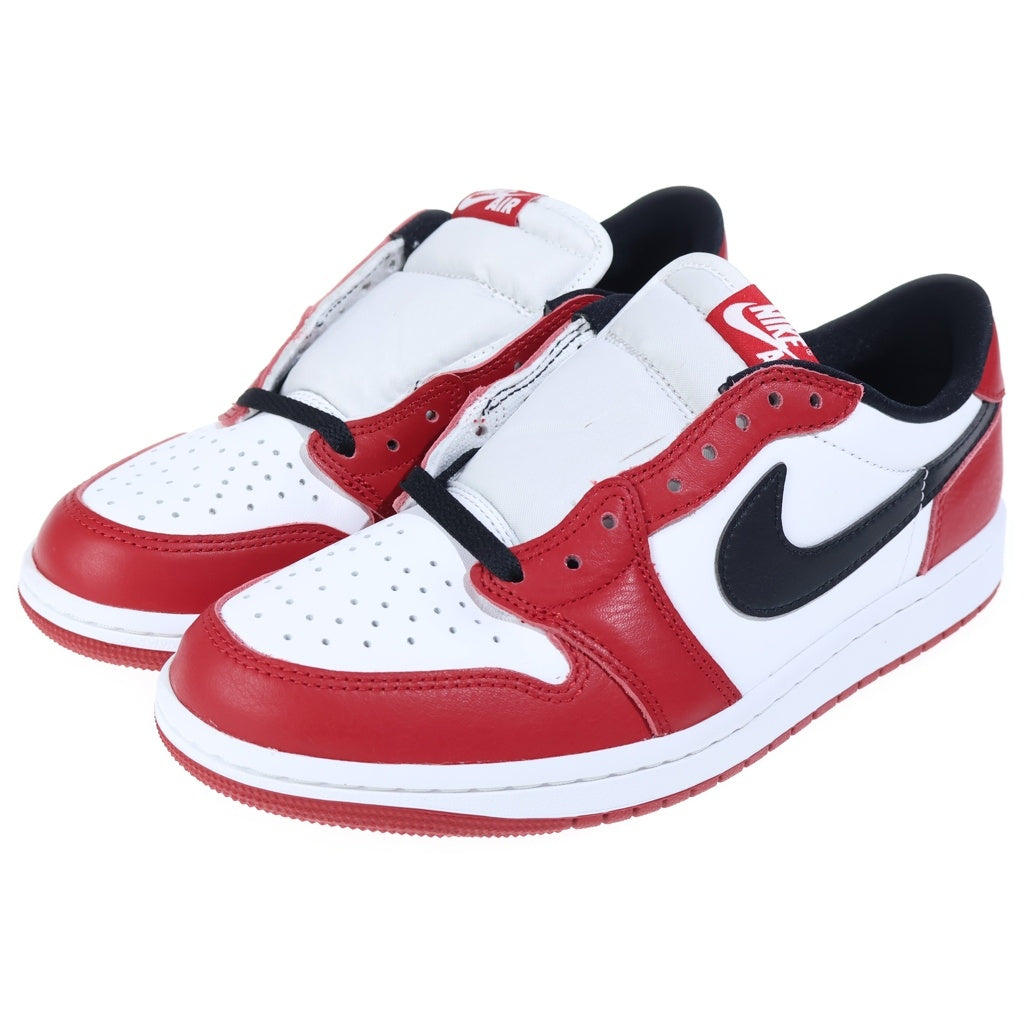 NIKE(ナイキ) AIR JORDAN 1 RETRO LOW OG CHICAGO エアジョーダン 1 レトロ シカゴ ローカットスニーカー US8.5/26.5cm HQ6998-600