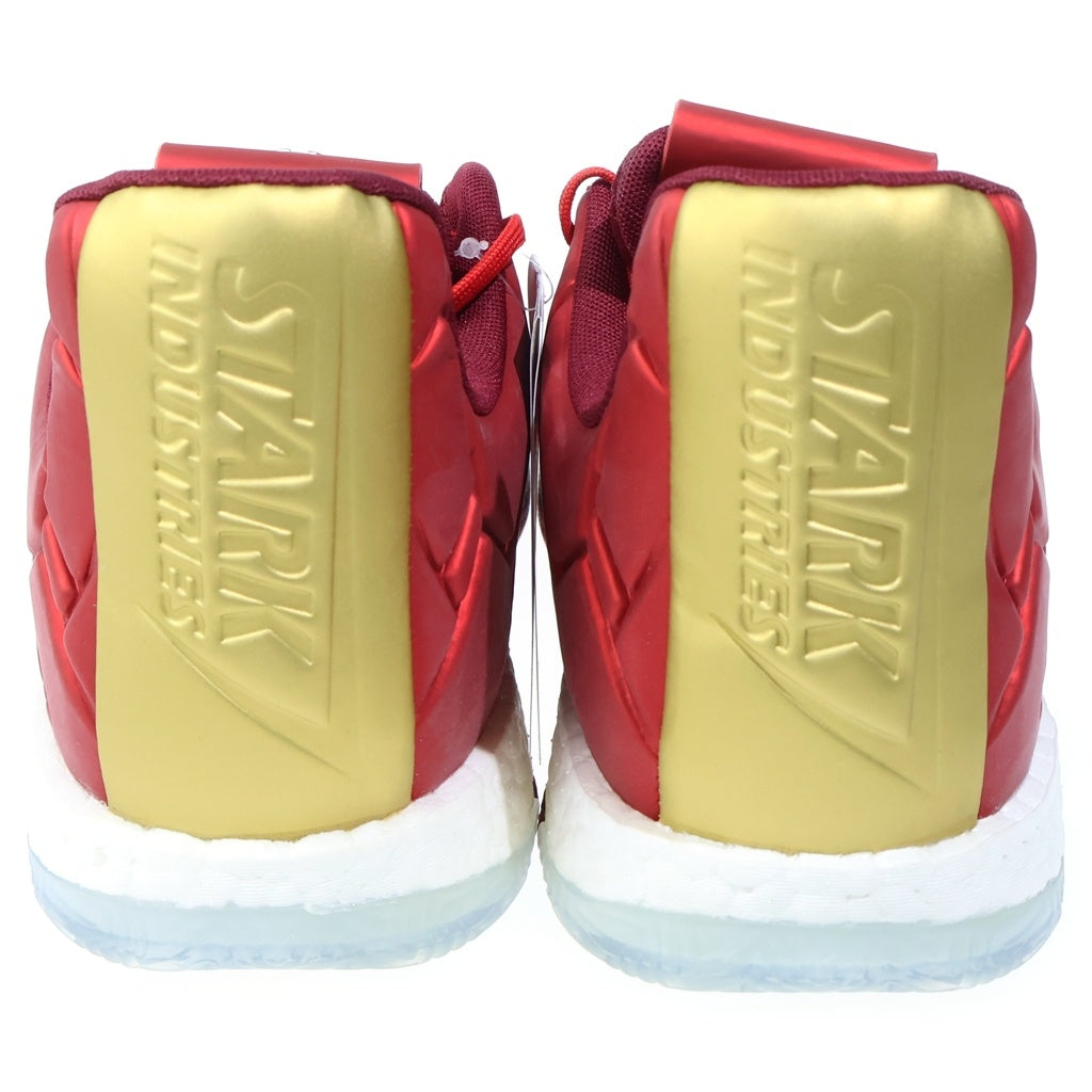 adidas(アディダス) ×Marvel HARDEN VOLUME 3 IRON MAN マーベル ハーデン ボリューム3 アイアンマン ローカットスニーカー レッド US11.5/29.5cm EF2524