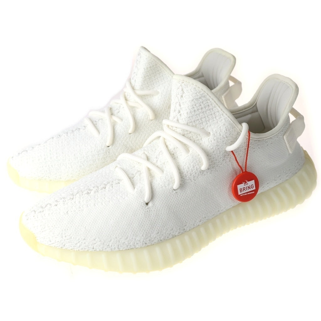 adidas(アディダス) YEEZY BOOST 350 V2 CREAM WHITE イージーブースト350V2 クリームホワイト ローカットスニーカー ホワイト US11.5/29.5cm CP9366