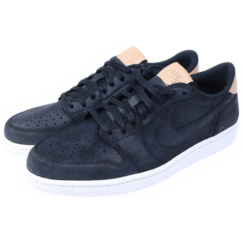 NIKE(ナイキ) AIR JORDAN 1 RETRO LOW OG BLACK VACHETTA 905136-010 エアジョーダン1 レトロ ブラックバレッタ ローカットスニーカー ブラック US11.5/29.5cm