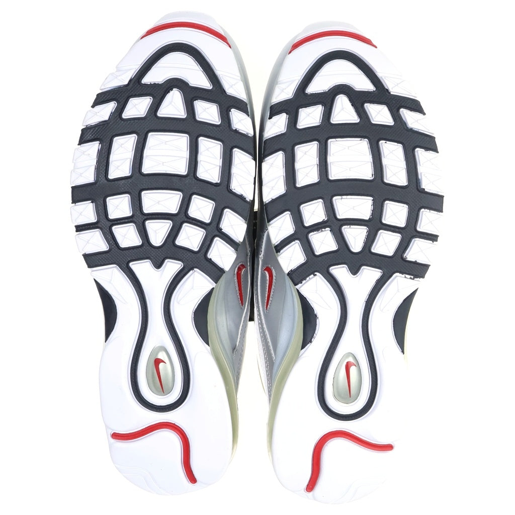 NIKE(ナイキ) AIR MAX 97 QS METALLIC SILVER WHITE AT5458-100 エアマックス97 メタリックシルバー ローカットスニーカー ホワイト/シルバー US11/29cm