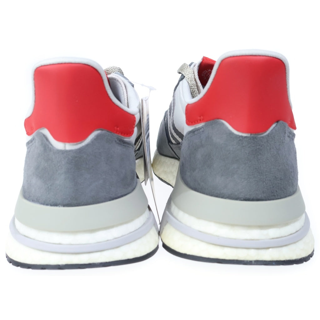 adidas(アディダス) ZX 500 RM レザー メッシュ ローカットスニーカー グレー US11.5/29.5cm B42204