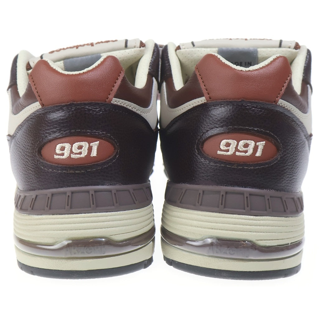 New Balance(ニューバランス) M991GBI レザー ローカットスニーカー ブラウン US11/29cm