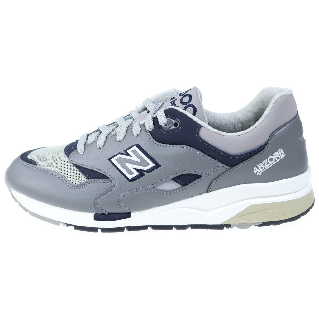 New Balance(ニューバランス) CM1600LG レザー メッシュ ローカットスニーカー グレー US11/29cm