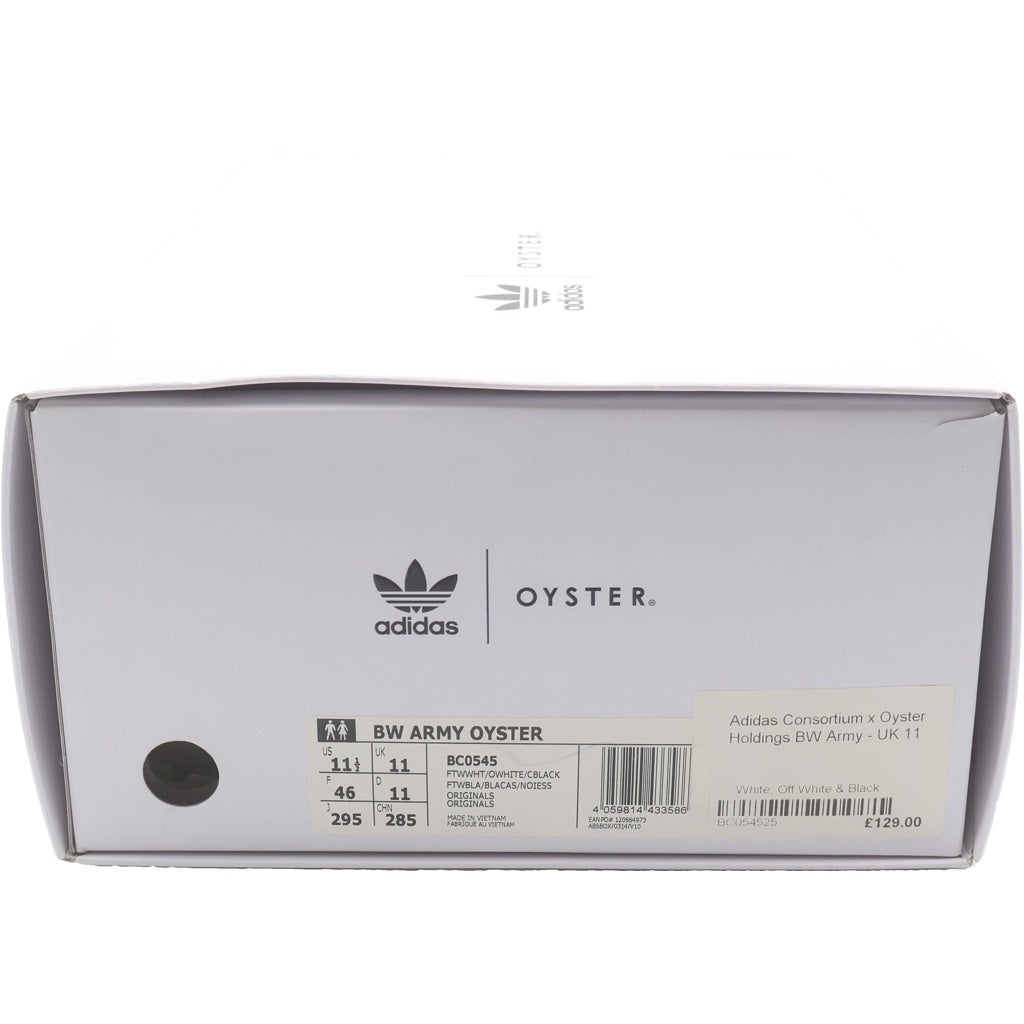 adidas(アディダス) BW ARMY OYSTER オイスターホールディングス ローカットスニーカー ホワイト US11.5/29.5cm BC0545