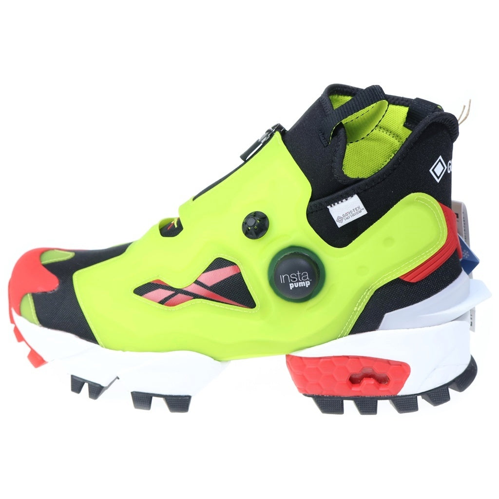 Reebok(リーボック) CLASSIC INSTAPUMP FURY GORE-TEX クラシック インスタポンプフューリー ゴアテックス ハイカットスニーカー ブラック/イエロー US11.5/29.5cm S23866