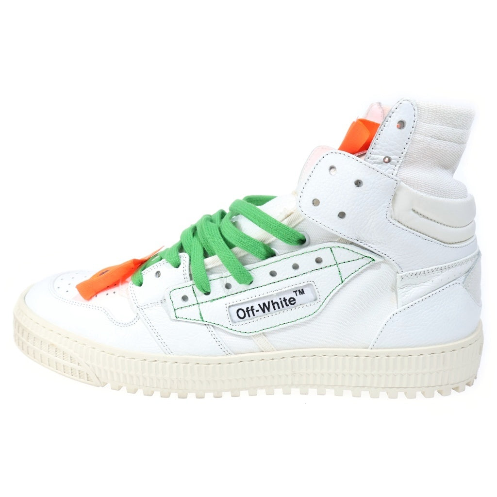 OFF-WHITE(オフホワイト) OFF COURT 3.0 オフコート ハイカットスニーカー ホワイト