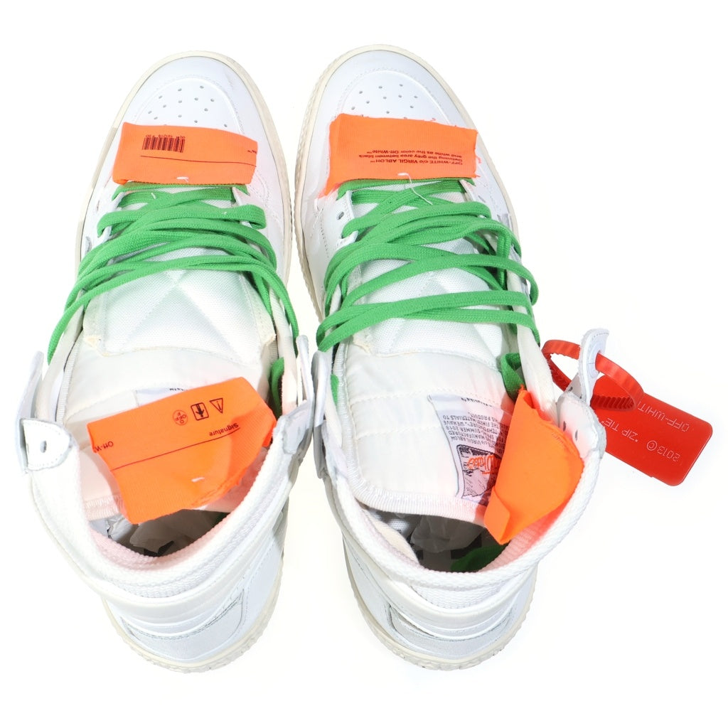 OFF-WHITE(オフホワイト) OFF COURT 3.0 オフコート ハイカットスニーカー ホワイト
