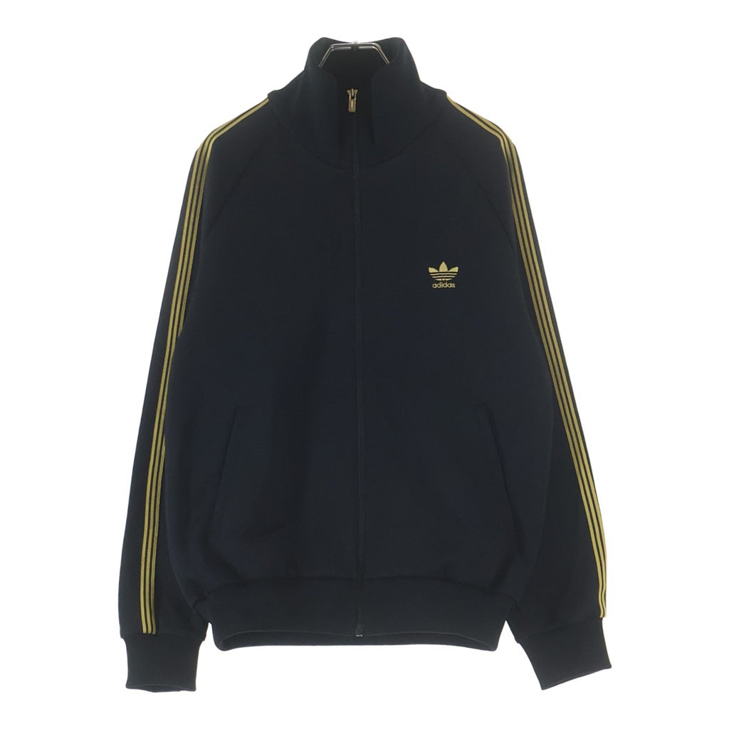 adidas(アディダス) 80S VINTAGE ヴィンテージ 西ドイツ デサント ジャージ トラックジャケット ブラック TAD-7A