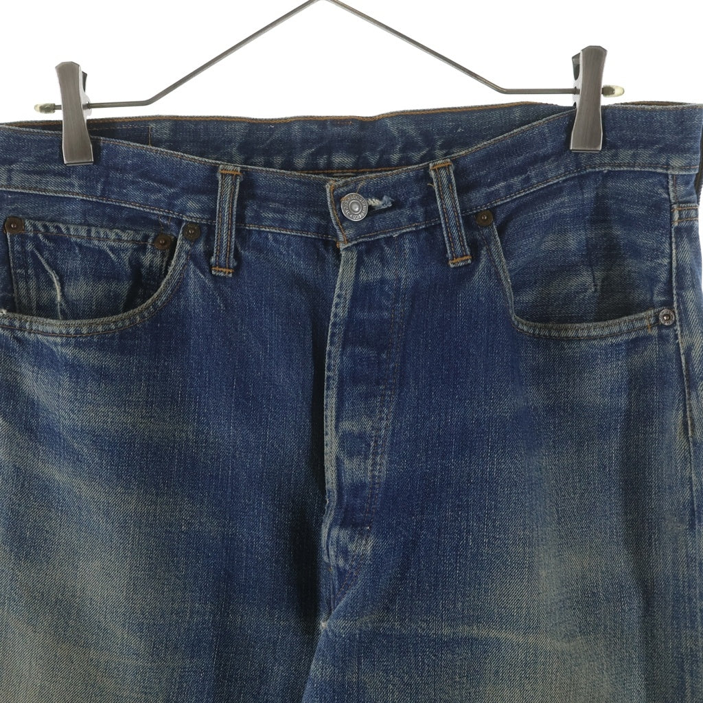 Levi's(リーバイス) 70S 501 VINTAGE ヴィンテージ BIG E 後期 足長R ボタン裏6 並行ステッチ デニムパンツ インディゴ