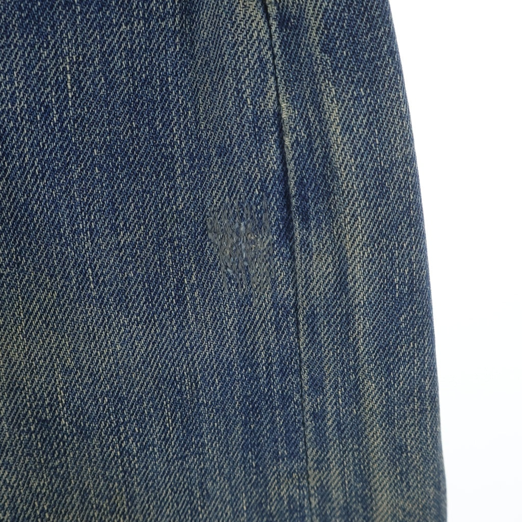 Levi's(リーバイス) 70S 501 VINTAGE ヴィンテージ BIG E 後期 足長R ボタン裏6 並行ステッチ デニムパンツ インディゴ