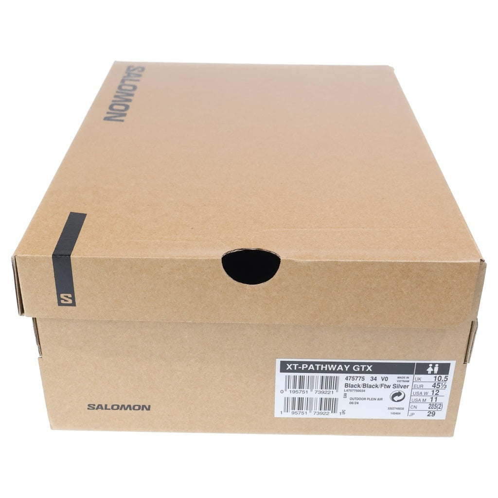SALOMON(サロモン) XT-PATHWAY GORE-TEX ゴアテックス ローカットスニーカー シューズ ブラック US11/29cm 475775