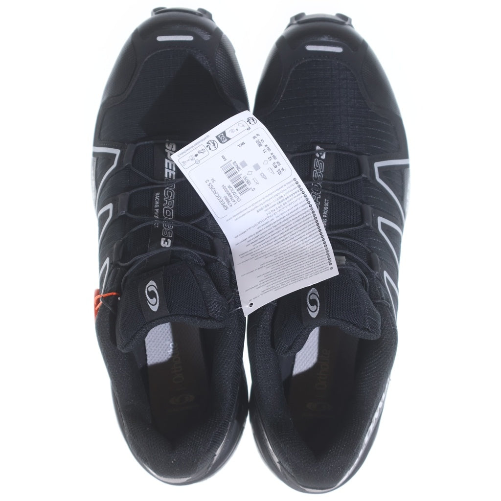SALOMON(サロモン) SPEEDCROSS3 スピードクロス ローカットスニーカー シューズ ブラック US11/29cm