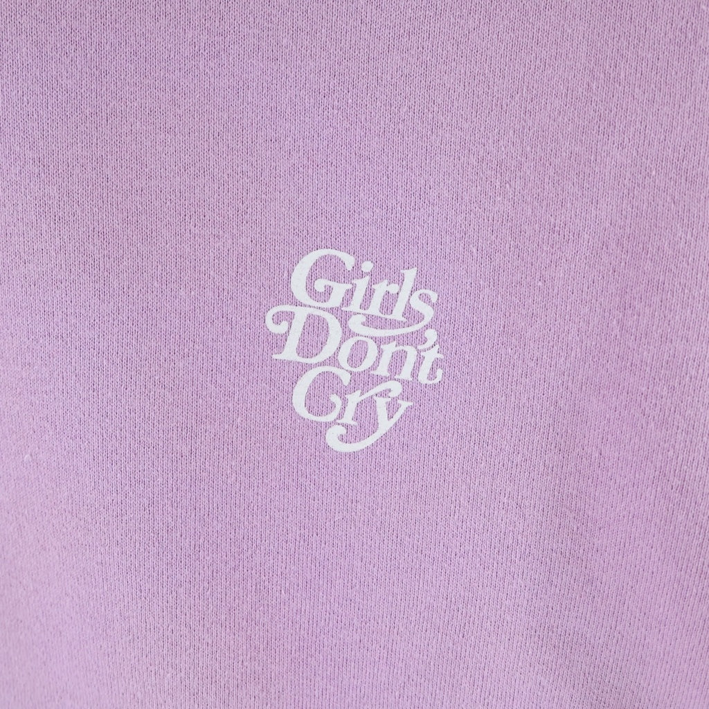 Girls Don't Cry(ガールズドントクライ) Logo Sweat Pullover Parka ロゴ スウェットプルオーバーパーカー ピンク