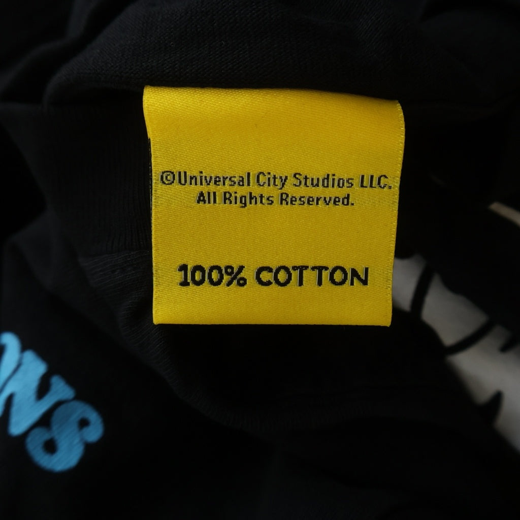 WASTED YOUTH(ウェイステッドユース) ×MINIONS VERDY VICK BOX SET ミニオンズ ヴェルディ ヴィック ボックス セット ロゴプリント クルーネック 半袖Tシャツ カットソー ブラック
