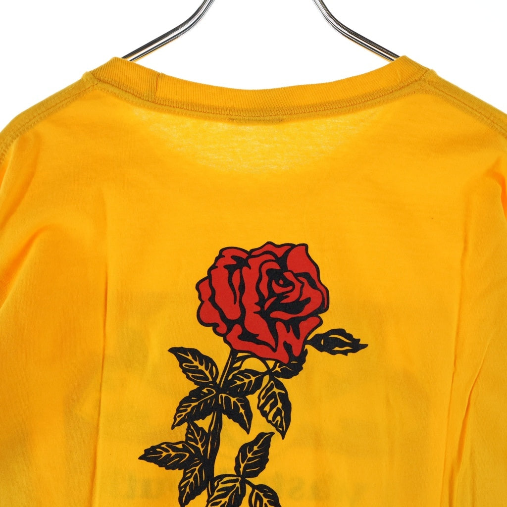 WASTED YOUTH(ウェイステッドユース) ×BREAKFAST CLUB LS Tee ブレイクファーストクラブ 長袖Tシャツ ロンT イエロー