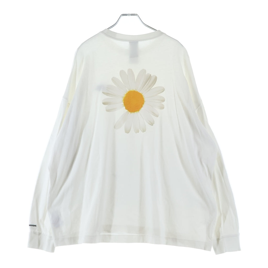 NIKE(ナイキ) ×peaceminusone NRG CF L/S TEE ピースマイナスワン バックプリント クルーネック 長袖Tシャツ カットソー ホワイト DR0097-100