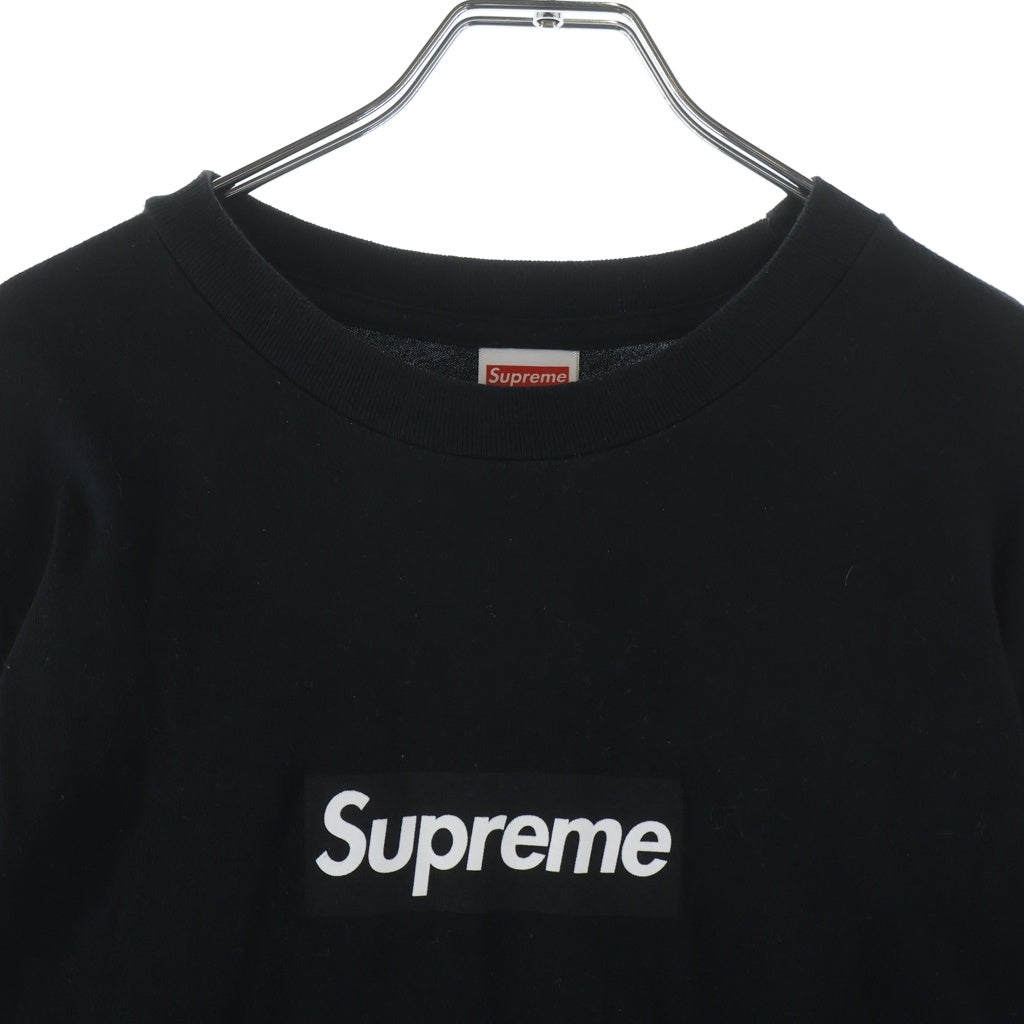 SUPREME(シュプリーム) 20AW Box Logo L/S Tee ボックスロゴ クルーネック 長袖Tシャツ カットソー ブラック