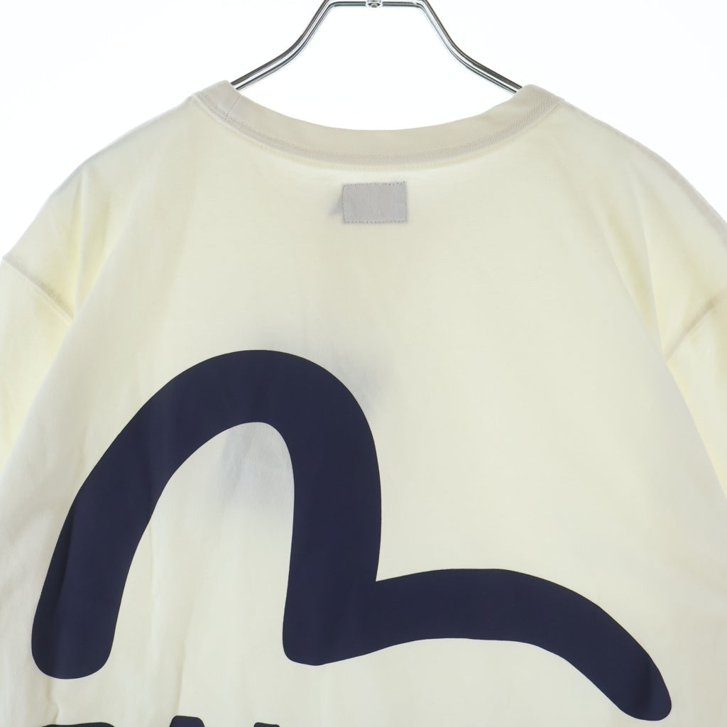 Palace Skateboards(パレススケートボーズ) ×Evisu Seagull Logo T-Shirt エビス シーガル ロゴプリント クルーネック 半袖Tシャツ カットソー ホワイト P21EVTS004